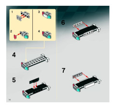 LEGO 8182 instructions page 34 – build guide