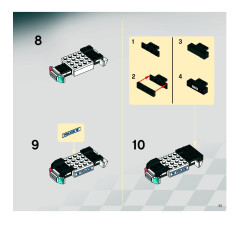 LEGO 8182 instructions page 35 – build guide