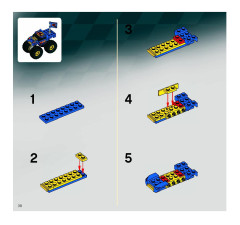 LEGO 8182 instructions page 38 – build guide