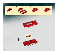 LEGO 8182 instructions page 4 – build guide