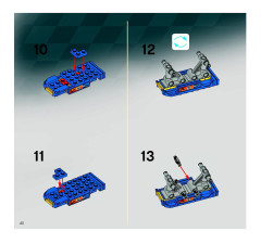 LEGO 8182 instructions page 40 – build guide