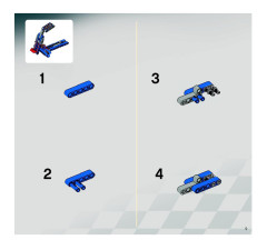 LEGO 8182 instructions page 9 – build guide