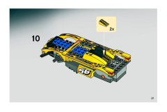 LEGO 8183 instructions page 21 – build guide