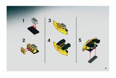 LEGO 8183 instructions page 47 – build guide