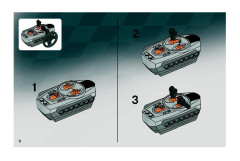 LEGO 8183 instructions page 8 – build guide