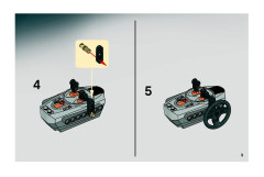 LEGO 8183 instructions page 9 – build guide