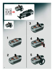 LEGO 8184 instructions page 8 – build guide