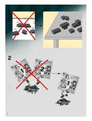 LEGO 8185 instructions page 2 – build guide
