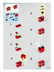LEGO 8185 instructions page 5 – build guide
