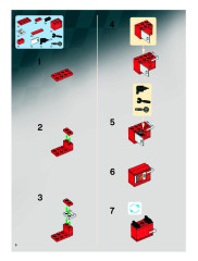 LEGO 8185 instructions page 6 – build guide