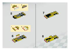 LEGO 8186 instructions page 11 – build guide