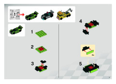 LEGO 8186 instructions page 3 – build guide