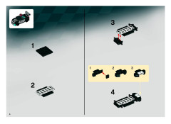 LEGO 8186 instructions page 6 – build guide