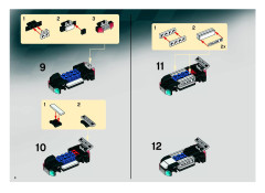 LEGO 8186 instructions page 8 – build guide