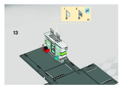 LEGO 8186 instructions page 13 – build guide