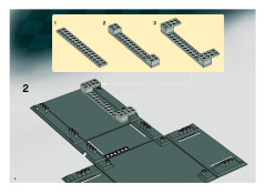 LEGO 8186 instructions page 2 – build guide