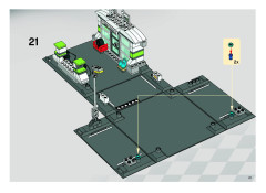 LEGO 8186 instructions page 21 – build guide