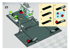 LEGO 8186 instructions page 23 – build guide