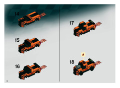 LEGO 8186 instructions page 36 – build guide