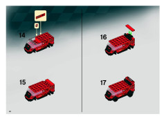LEGO 8186 instructions page 40 – build guide