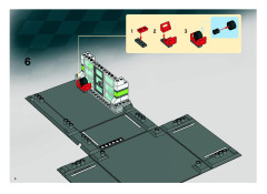 LEGO 8186 instructions page 6 – build guide