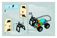 LEGO 8188 instructions page 18 – build guide