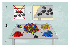 LEGO 8188 instructions page 2 – build guide