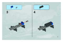 LEGO 8188 instructions page 5 – build guide