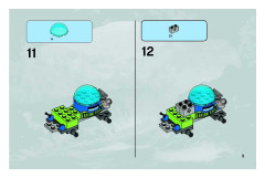 LEGO 8188 instructions page 9 – build guide