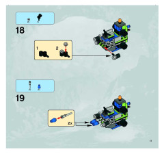 LEGO 8189 instructions page 11 – build guide