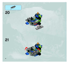 LEGO 8189 instructions page 12 – build guide