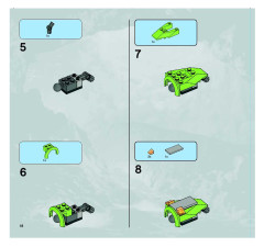 LEGO 8189 instructions page 18 – build guide