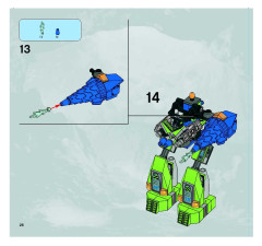 LEGO 8189 instructions page 26 – build guide