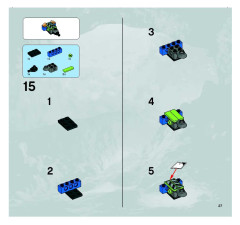 LEGO 8189 instructions page 27 – build guide