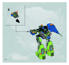 LEGO 8189 instructions page 28 – build guide