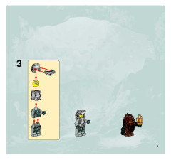 LEGO 8189 instructions page 3 – build guide