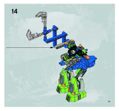 LEGO 8189 instructions page 35 – build guide