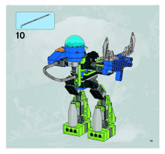 LEGO 8189 instructions page 39 – build guide