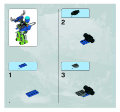 LEGO 8189 instructions page 4 – build guide