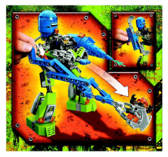 LEGO 8189 instructions page 40 – build guide