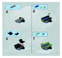 LEGO 8189 instructions page 5 – build guide
