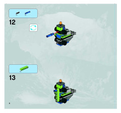 LEGO 8189 instructions page 8 – build guide