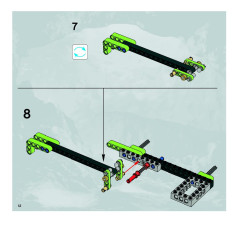 LEGO 8190 instructions page 12 – build guide