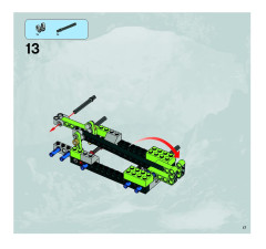 LEGO 8190 instructions page 17 – build guide