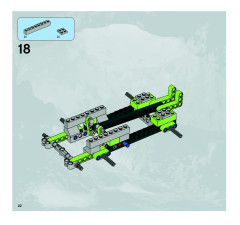 LEGO 8190 instructions page 22 – build guide