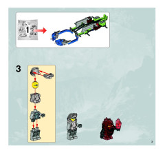LEGO 8190 instructions page 3 – build guide