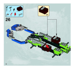 LEGO 8190 instructions page 32 – build guide