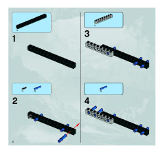 LEGO 8190 instructions page 4 – build guide
