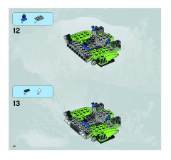 LEGO 8190 instructions page 40 – build guide