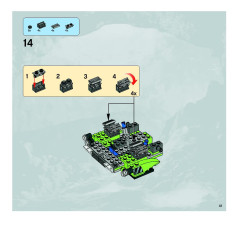 LEGO 8190 instructions page 41 – build guide